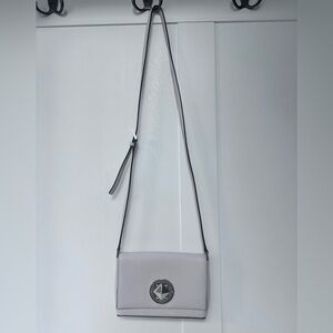 Kate Spade Newbury Lane Crossbody Purse Light Pink Stone Saffiano Spring Summer